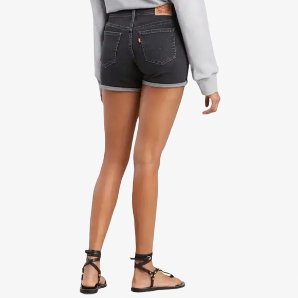 Levi’s 954 High-Rise Roll-Up Vintage Jean Shorts - 2/4 - Picture 14 of 17